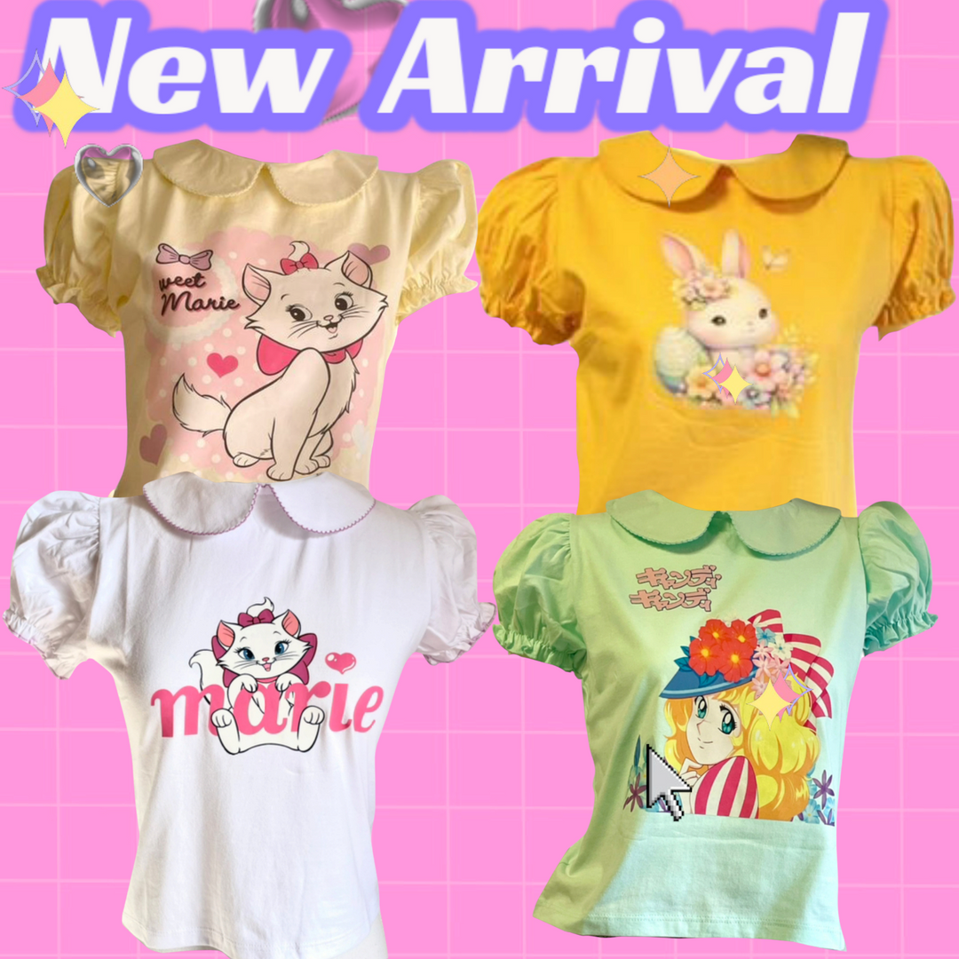 "KireiShine New Collection: Adorable T-Shirts for a Stylish Look"