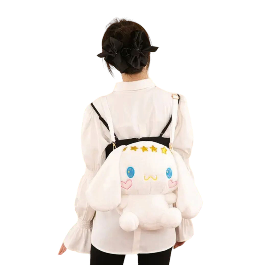 Delightful Kitty Plush Backpack:The Perfect Blend of Cuteneses and comfort.