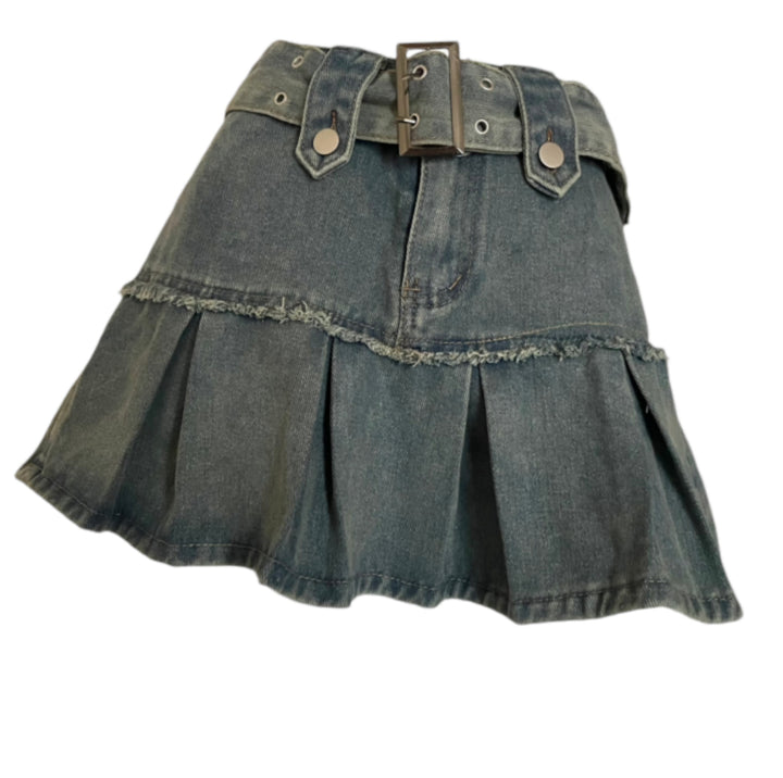 Skirt denim