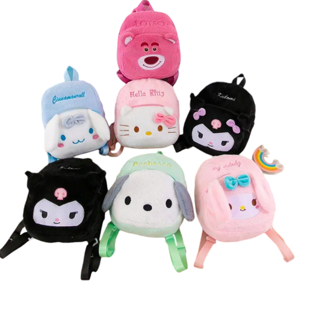 "Carry Cuteness Everywhere with the Melody Plush Backpack!"