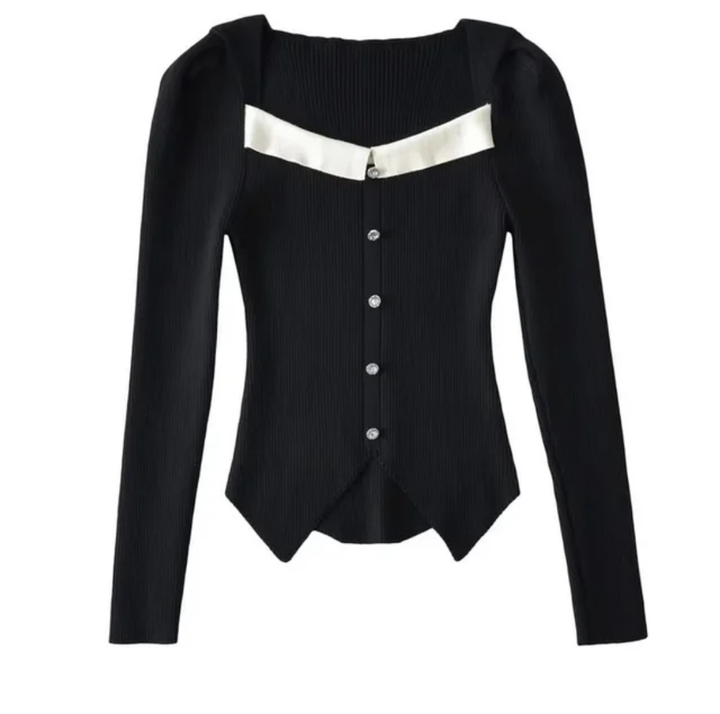 "French-Inspired Cardigan for Effortless Elegance"