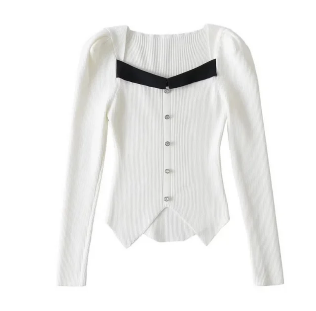 "French-Inspired Cardigan for Effortless Elegance"