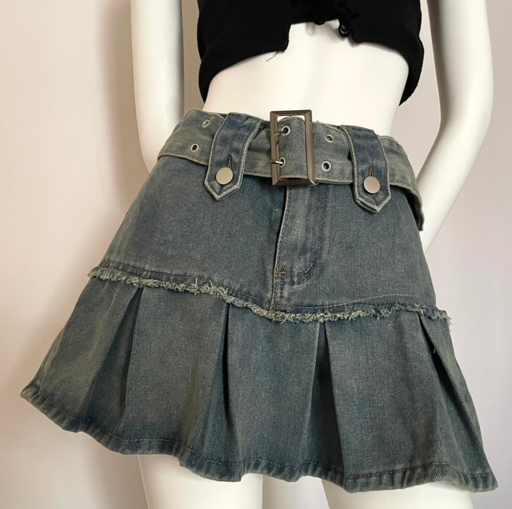 Skirt denim