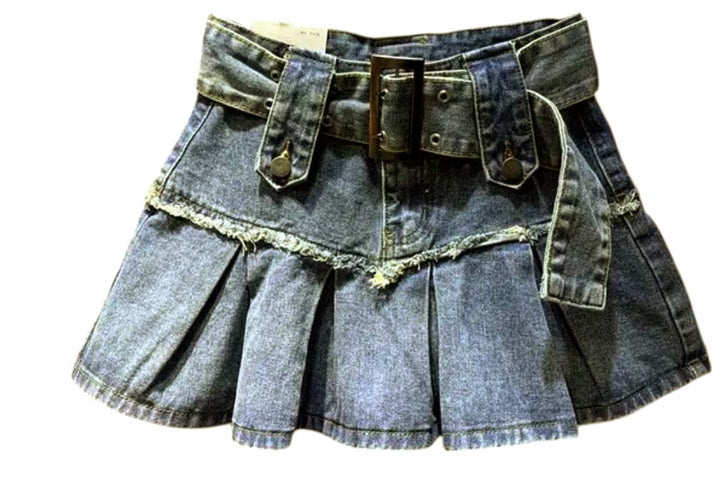 Skirt denim