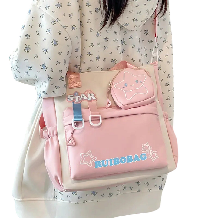 "Make Your School Life More Stylish 。KireiShine's Nylon Bag"