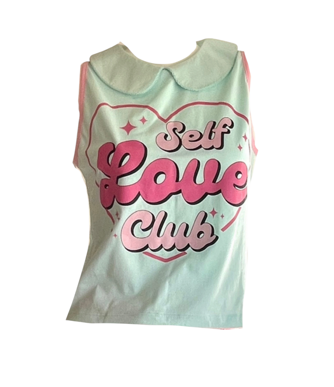 Limited Edition: Bold 'LOVE' Cotton Crop Top – Grab Yours Now!