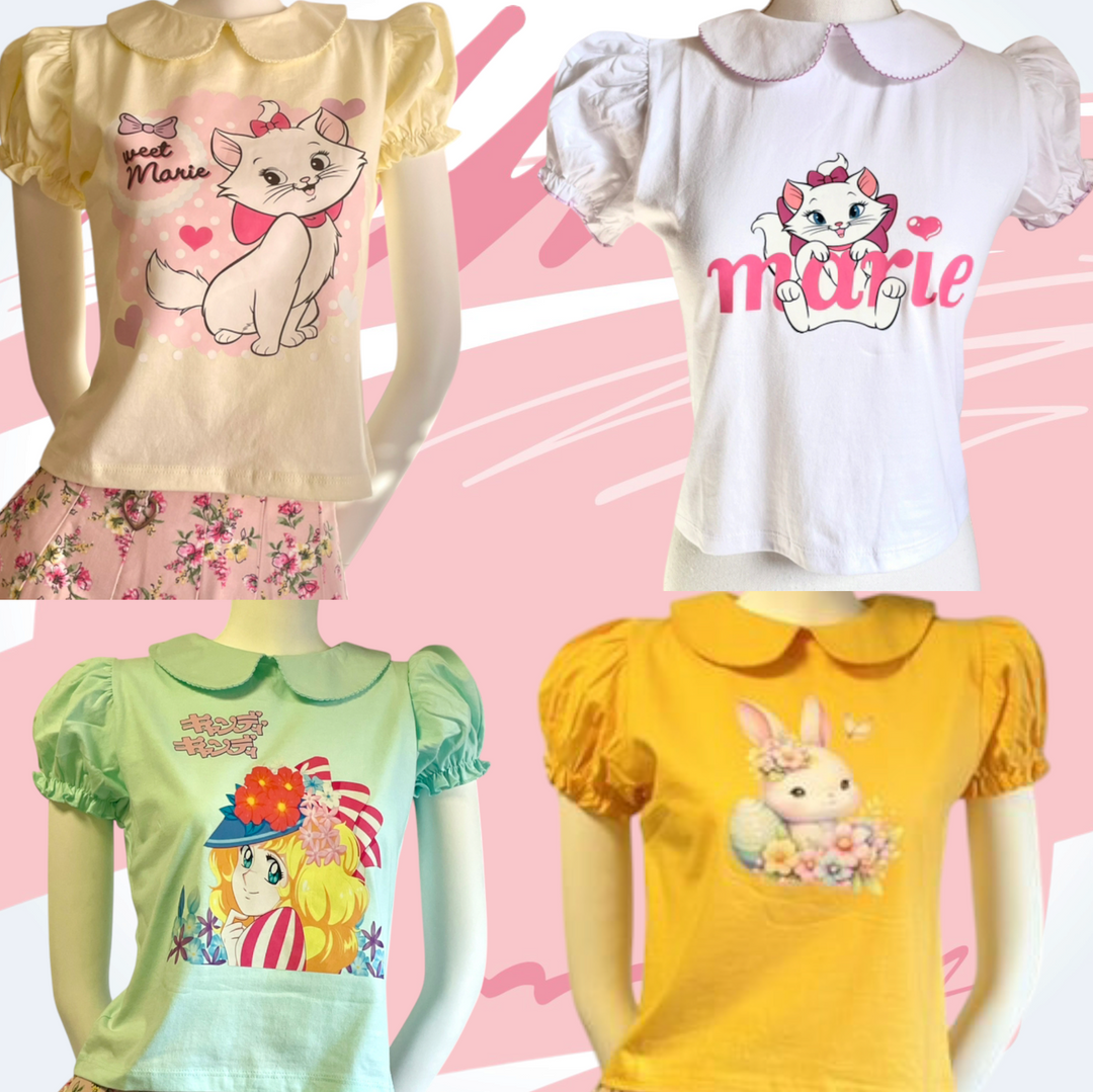 Sweet & Dreamy Cotton Tops Collection by KireiShine