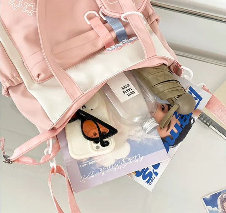 "Make Your School Life More Stylish 。KireiShine's Nylon Bag"